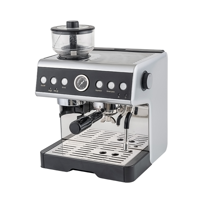 Poloautomatický kávovar na espresso GGM-18 s mlynčekom